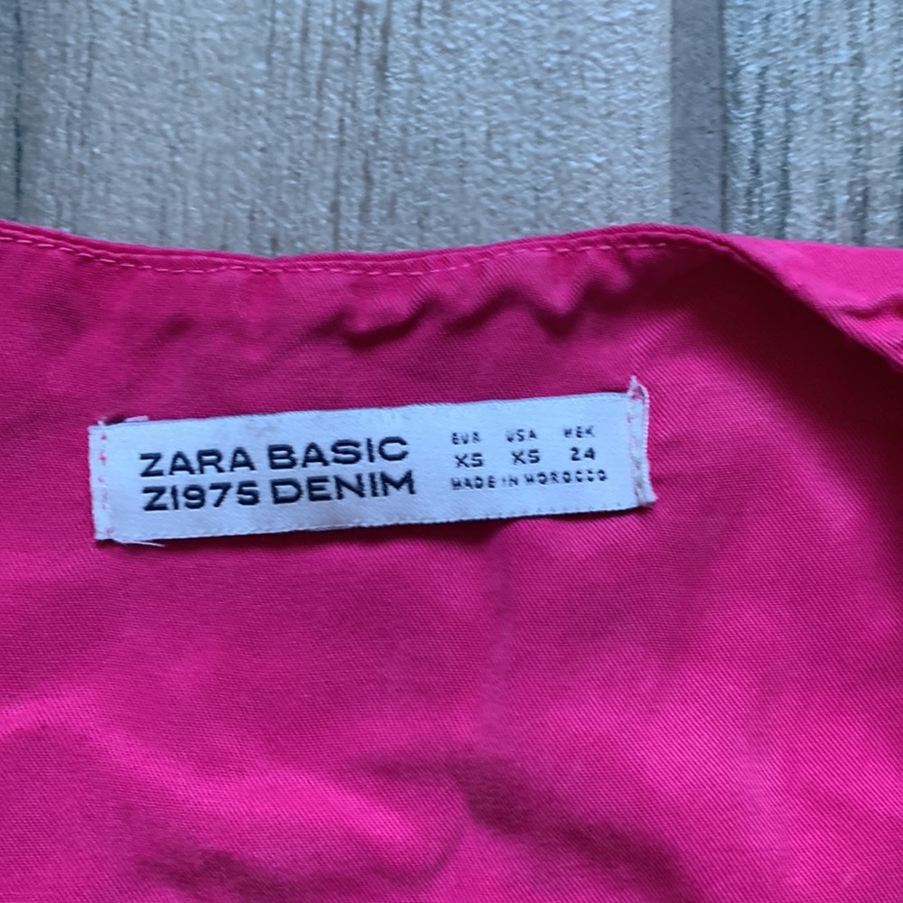 Zara Basic Pink Top - image 4